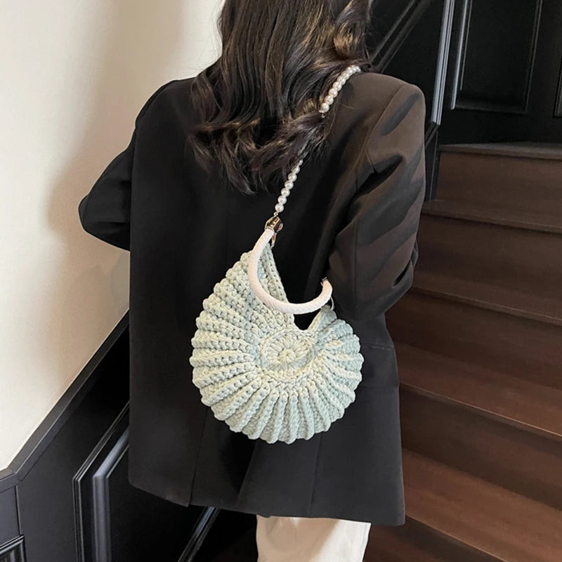 Crochet Shell bag