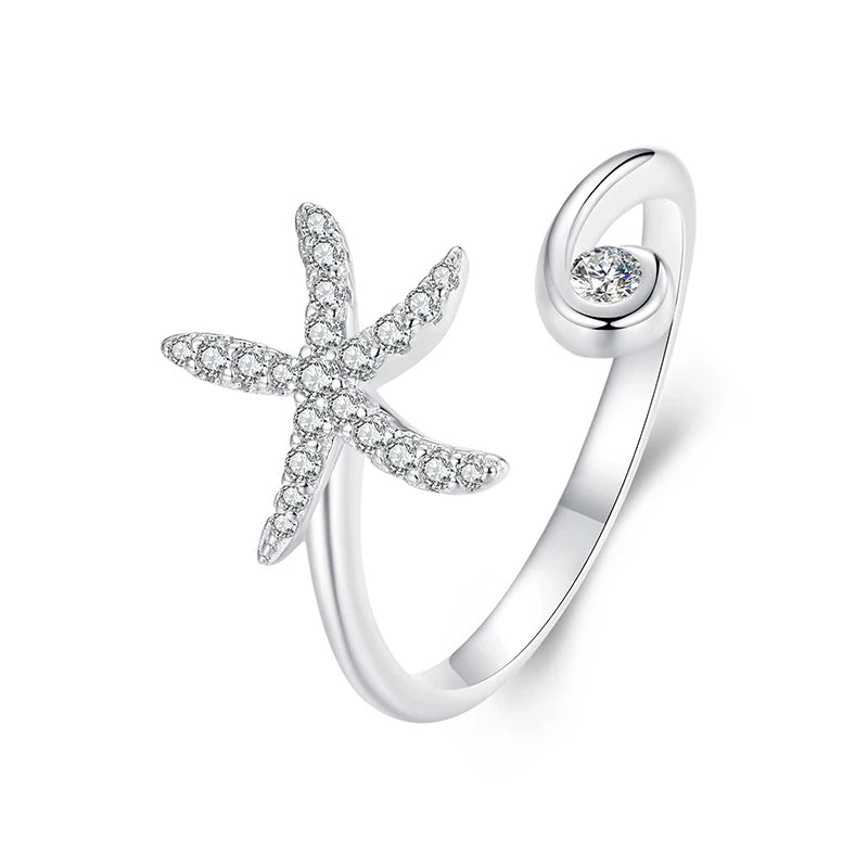 Ocean SIlver Rings