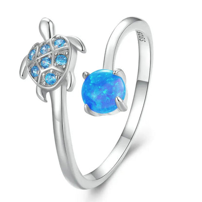 Ocean SIlver Rings